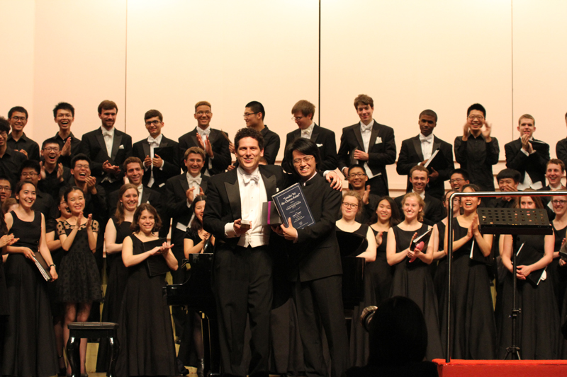 Collaboration of Yale Glee Club and Wenqin Choir at Zhejiang University